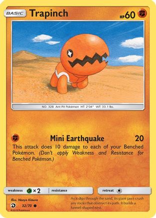 [PKM] Trapinch (32/70) [Sun & Moon: Dragon Majesty]