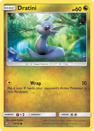 [PKM] Dratini (34/70) [Sun & Moon: Dragon Majesty]