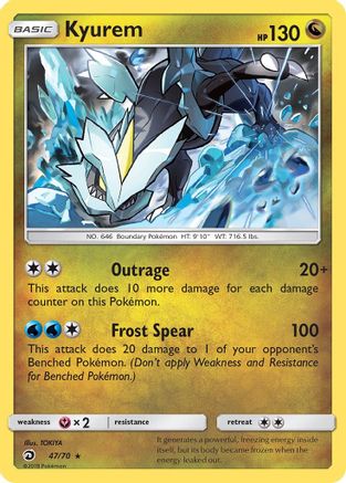 [PKM] Kyurem (47/70) [Sun & Moon: Dragon Majesty]