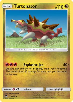 [PKM] Turtonator (50/70) [Sun & Moon: Dragon Majesty]