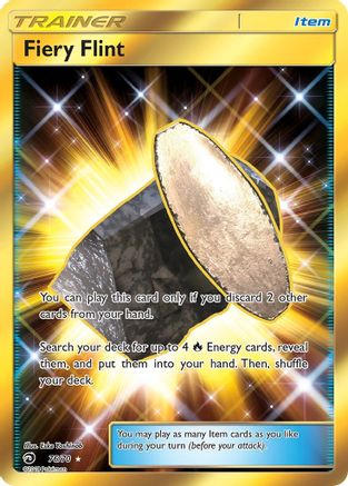[PKM] Fiery Flint (76/70) [Sun & Moon: Dragon Majesty]