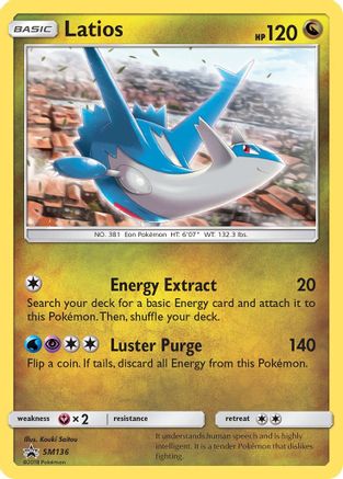 [PKM-R] Latios (SM136) [Sun & Moon: Black Star Promos]