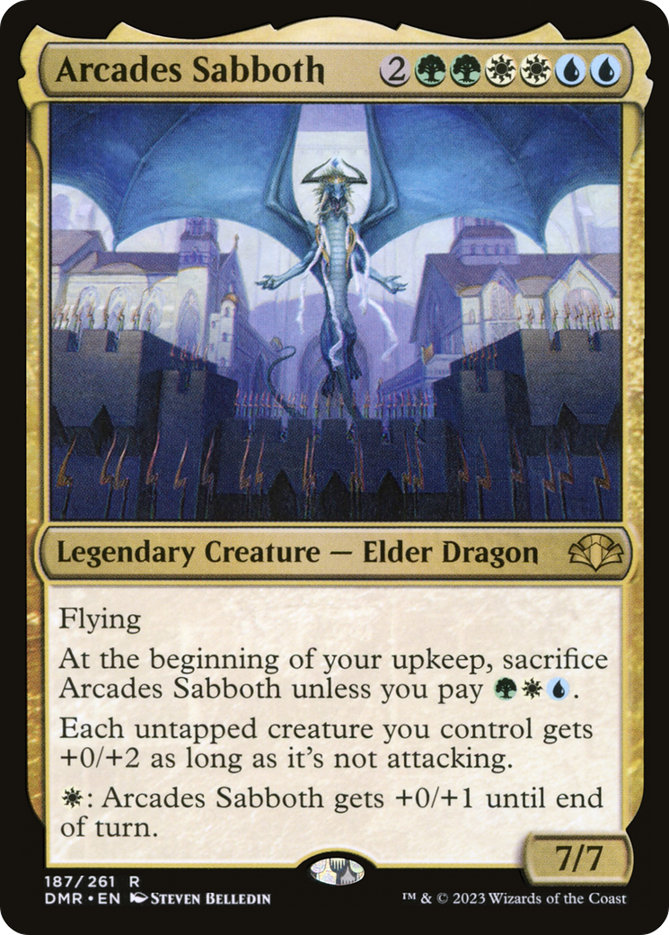 {R} Arcades Sabboth [Dominaria Remastered][DMR 187]
