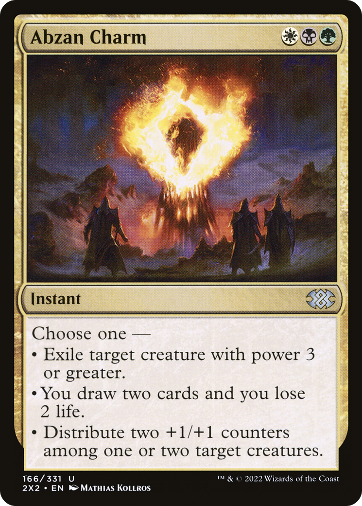 {C} Abzan Charm [Double Masters 2022][2X2 166]
