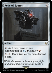 {R} Relic of Sauron [The Lord of the Rings: Tales of Middle-Earth Commander][LTC 079]