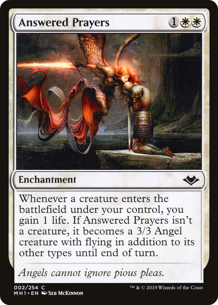 {C} Answered Prayers [Modern Horizons][MH1 002]