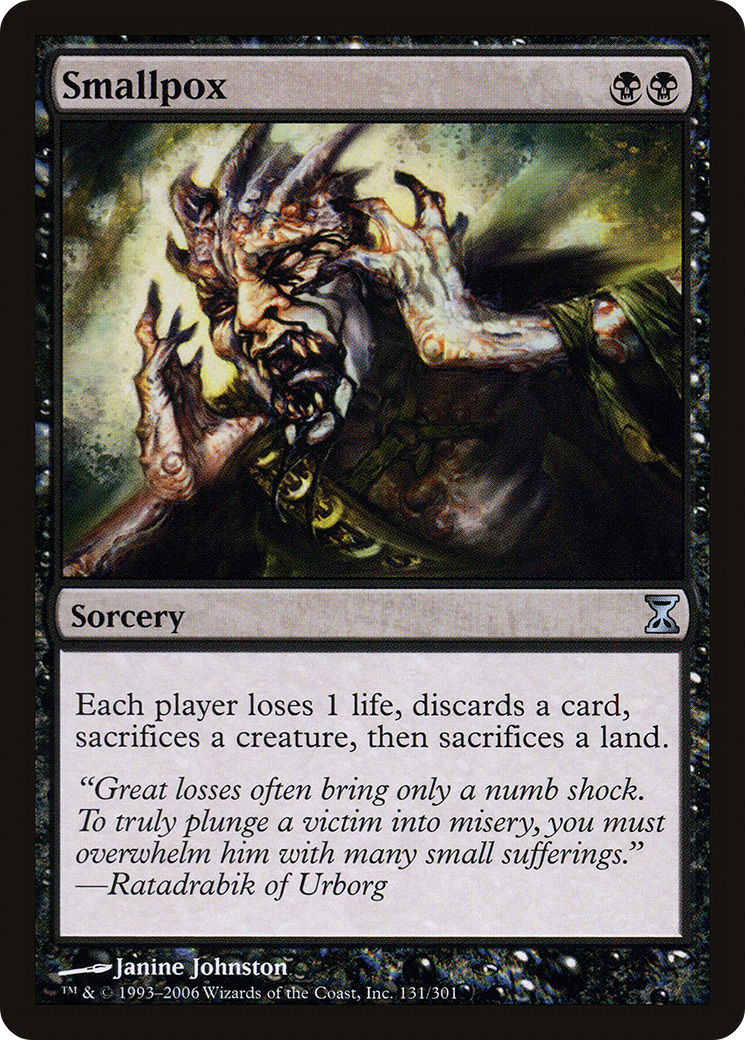 {C} Smallpox [Time Spiral][TSP 131]