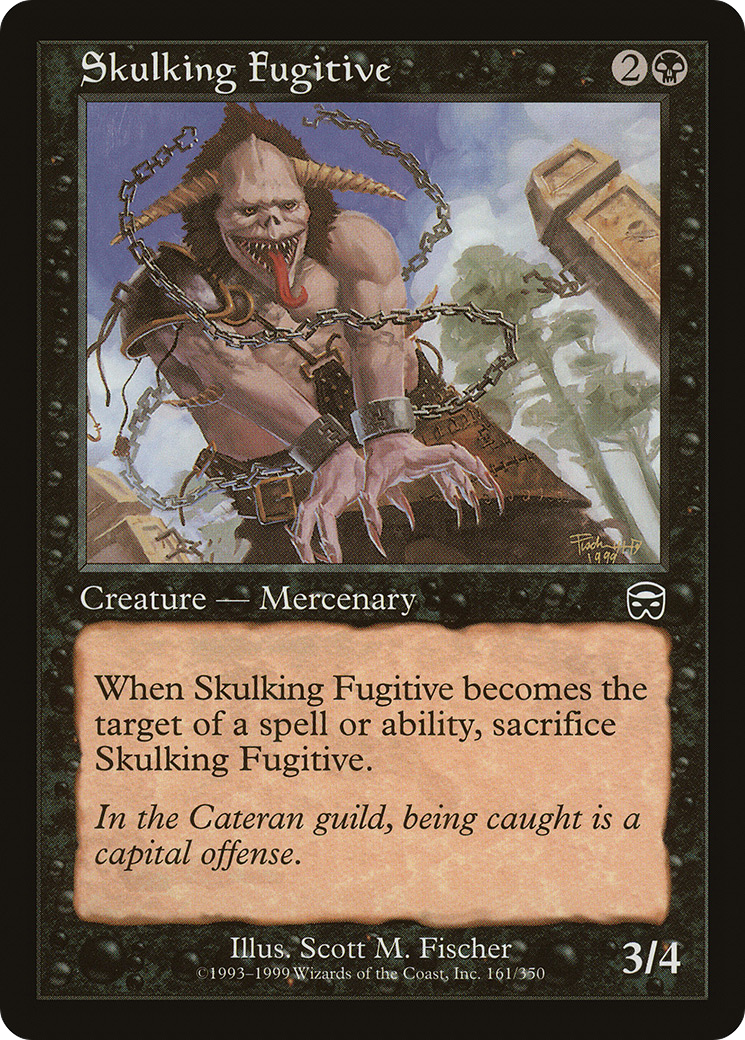{C} Skulking Fugitive [Mercadian Masques][MMQ 161] - Misty Mountain Games