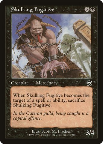 {C} Skulking Fugitive [Mercadian Masques][MMQ 161]