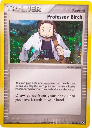 [PKM] Professor Birch (82/106) (2006) [Professor Program Promos]