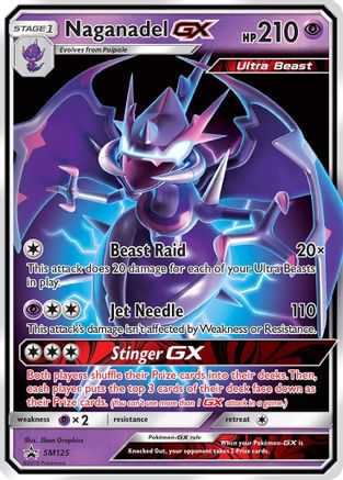 [PKM-R] Naganadel GX (SM125) [Sun & Moon: Black Star Promos]