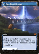{R} Sea Gate Restoration // Sea Gate, Reborn (Extended Art) [Zendikar Rising][ZNR 333]