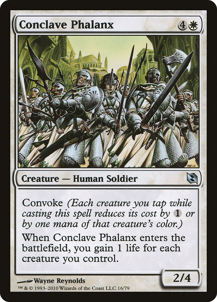 {C} Conclave Phalanx [Duel Decks: Elspeth vs. Tezzeret][DDF 016]