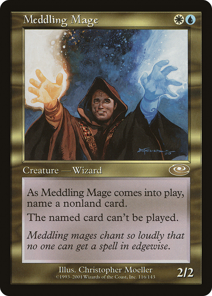 {R} Meddling Mage [Planeshift][PLS 116]