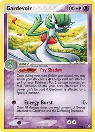 [PKM-R] Gardevoir (9/108) (Theme Deck Exclusive) [EX: Power Keepers]