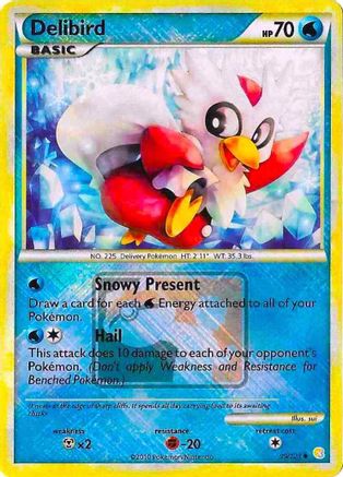 [PKM] Delibird (39/123) (League Promo) [HeartGold & SoulSilver: Base Set]