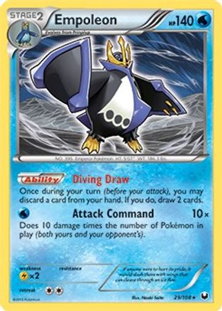 [PKM] Empoleon (29/108) (Battle Arena Deck Exclusive) (Theme Deck Exclusive) [Black & White: Dark Explorers]