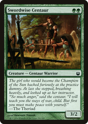 {C} Swordwise Centaur [Born of the Gods][BNG 142]
