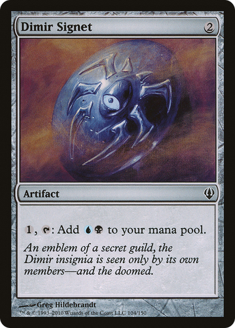 {C} Dimir Signet [Archenemy][ARC 104]