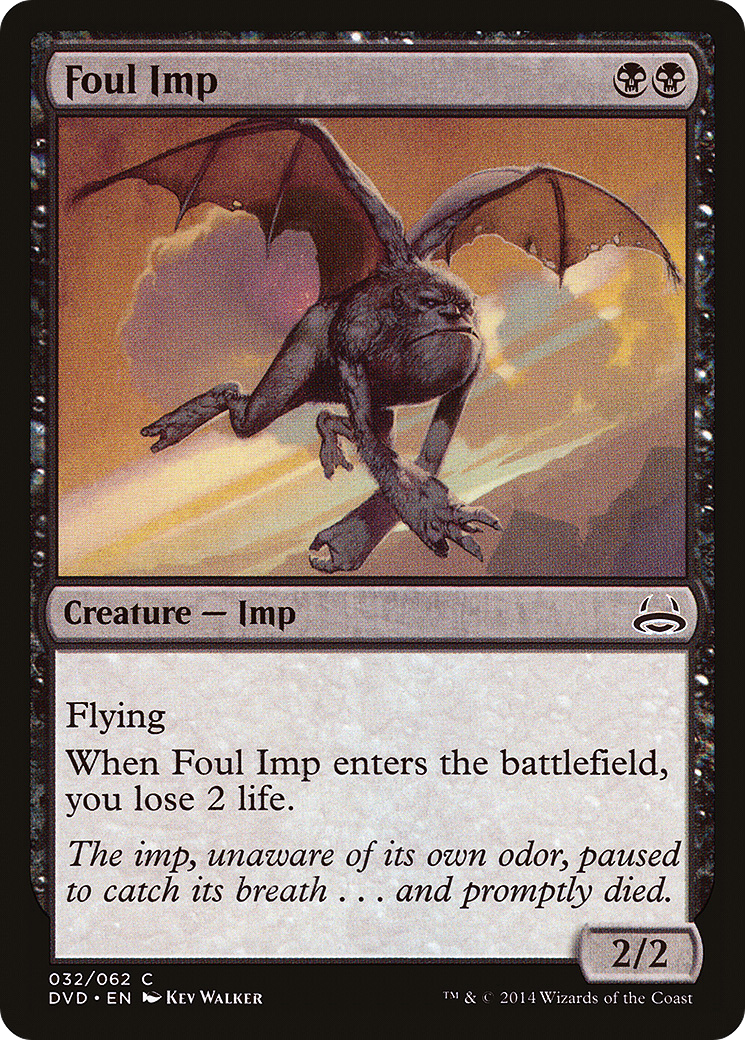 {C} Foul Imp (Divine vs. Demonic) [Duel Decks Anthology][DVD 032]