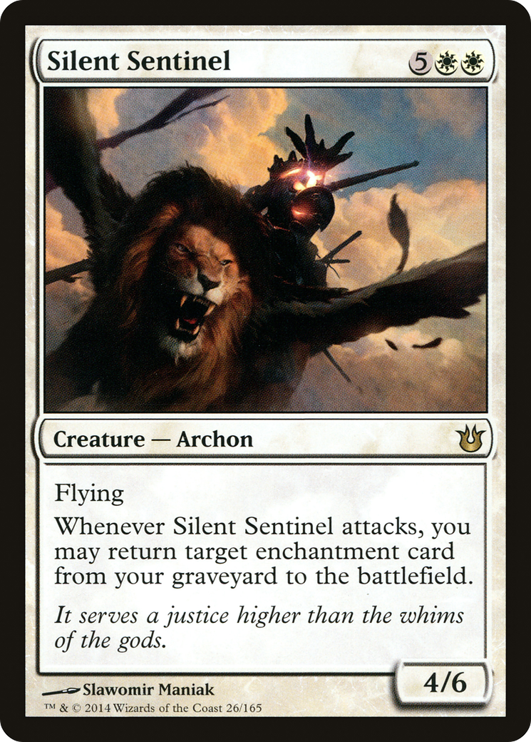 {R} Silent Sentinel [Born of the Gods][BNG 026] - Misty Mountain Games