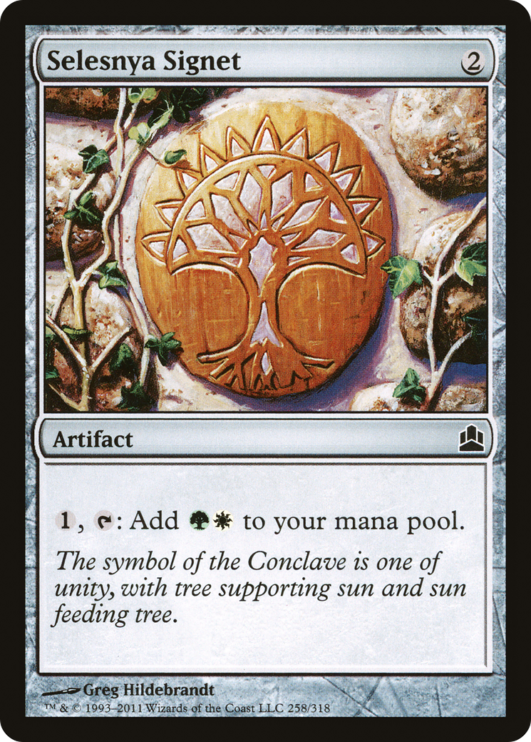 {C} Selesnya Signet [Commander 2011][CMD 258]