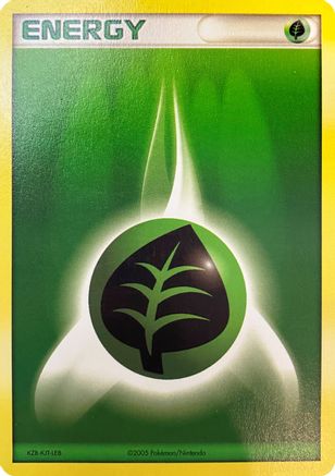 [PKM BE] Grass Energy (2005 Unnumbered) [League & Championship Cards]