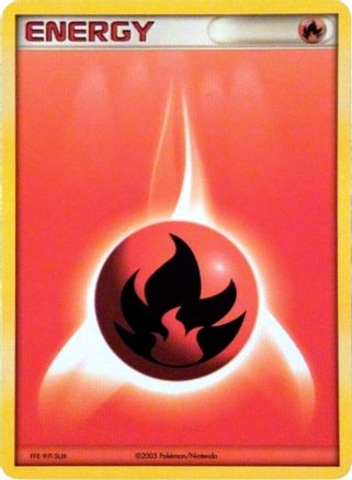 [PKM BE] Fire Energy (2005 Unnumbered) [EX: Ruby & Sapphire]