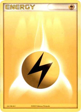 [PKM BE] Lightning Energy (2005 Unnumbered) [League & Championship Cards]