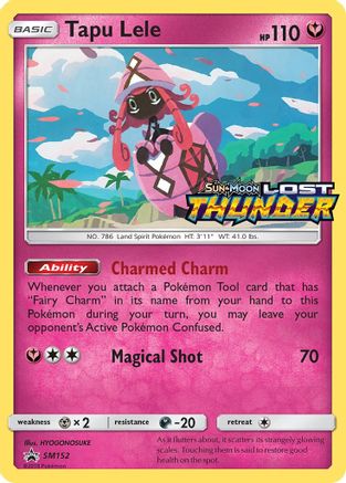 [PKM] Tapu Lele (SM152) [Sun & Moon: Black Star Promos]