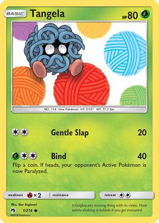 [PKM] Tangela (1/214) [Sun & Moon: Lost Thunder]
