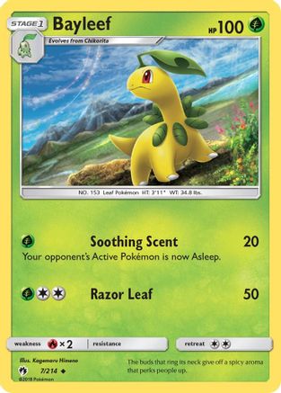 [PKM] Bayleef (7/214) [Sun & Moon: Lost Thunder]