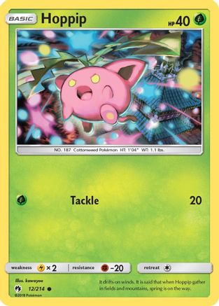 [PKM] Hoppip (12/214) [Sun & Moon: Lost Thunder]