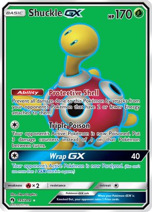 [PKM] Shuckle GX (195/214) [Sun & Moon: Lost Thunder]