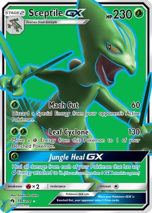 [PKM] Sceptile GX (196/214) [Sun & Moon: Lost Thunder]