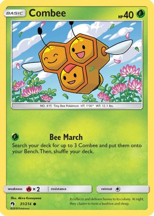[PKM] Combee (31/214) [Sun & Moon: Lost Thunder]