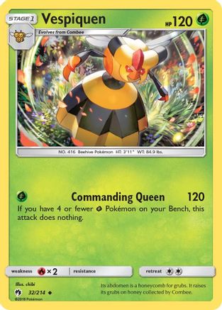 [PKM] Vespiquen (32/214) [Sun & Moon: Lost Thunder]