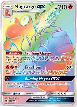 [PKM] Magcargo GX (218/214) [Sun & Moon: Lost Thunder]