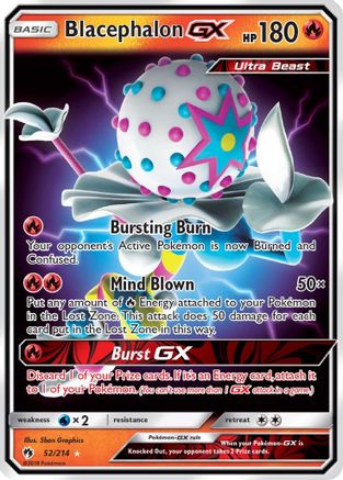 [PKM] Blacephalon GX (52/214) [Sun & Moon: Lost Thunder]