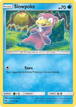 [PKM] Slowpoke (54/214) [Sun & Moon: Lost Thunder]