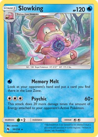 [PKM] Slowking (55/214) [Sun & Moon: Lost Thunder]