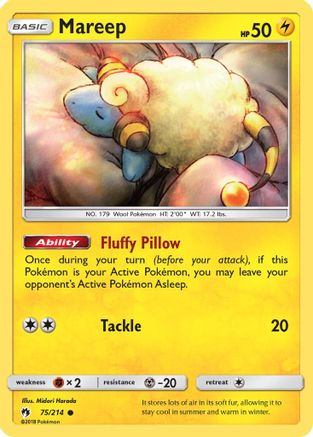[PKM] Mareep (75/214) [Sun & Moon: Lost Thunder]