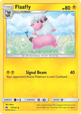 [PKM] Flaaffy (77/214) [Sun & Moon: Lost Thunder]