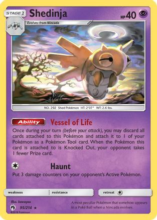 [PKM] Shedinja (95/214) [Sun & Moon: Lost Thunder]
