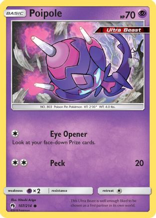 [PKM] Poipole (107/214) [Sun & Moon: Lost Thunder]