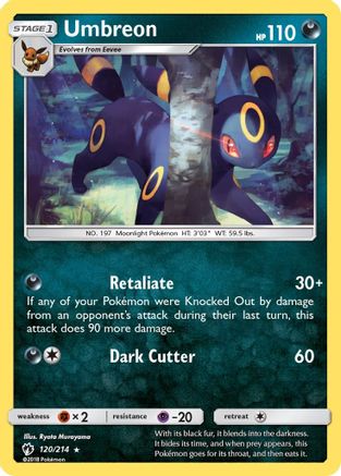 [PKM] Umbreon (120/214) [Sun & Moon: Lost Thunder]