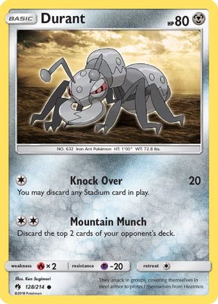 [PKM] Durant (128/214) [Sun & Moon: Lost Thunder]