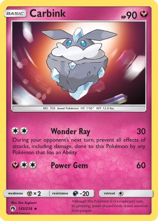 [PKM] Carbink (143/214) [Sun & Moon: Lost Thunder]