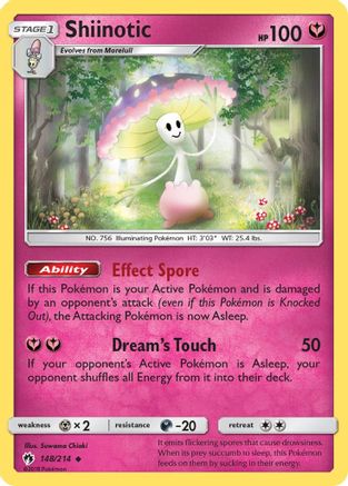 [PKM] Shiinotic (148/214) [Sun & Moon: Lost Thunder]
