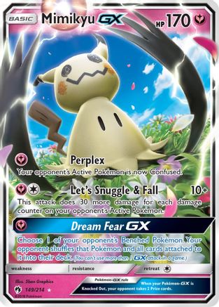 [PKM-R] Mimikyu GX (149/214) [Sun & Moon: Lost Thunder]